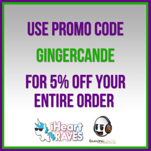 Iheartraves.com and emazinglights.com Promo Code GingerCandE