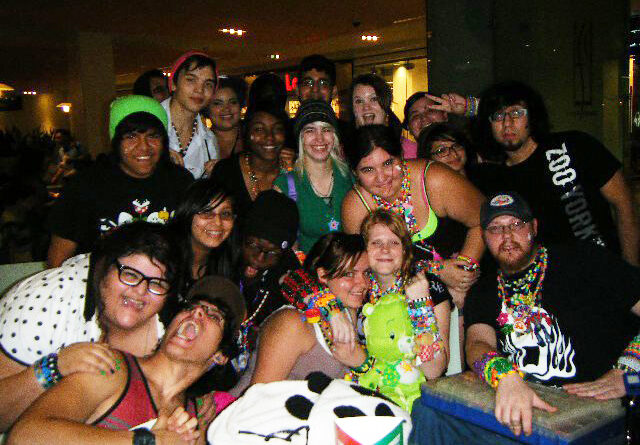 Christmas In July Kandi Party Group Photo