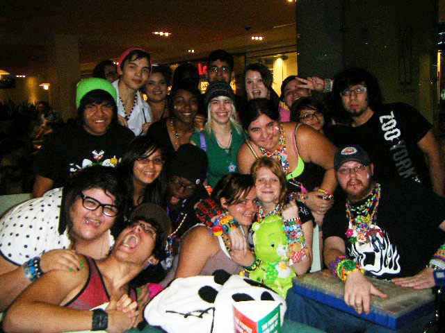 Christmas In July Kandi Party Group Photo