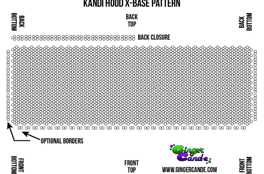  Kandi Hood with Custom X-Base Pattern